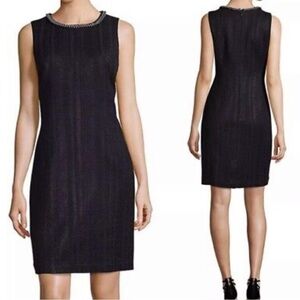 Karl Lagerfeld Embellished Sheath Dress